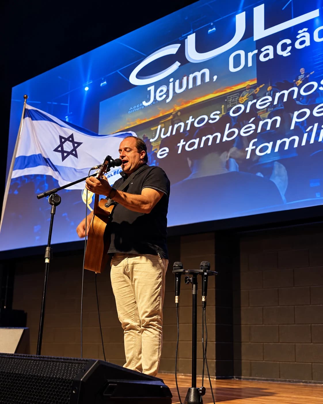 Ministração pastoral no púlpito da IADMA